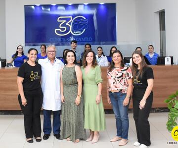 Clínica São Camilo recebe o Projeto Unemat Enconcert para uma cantata de Natal.